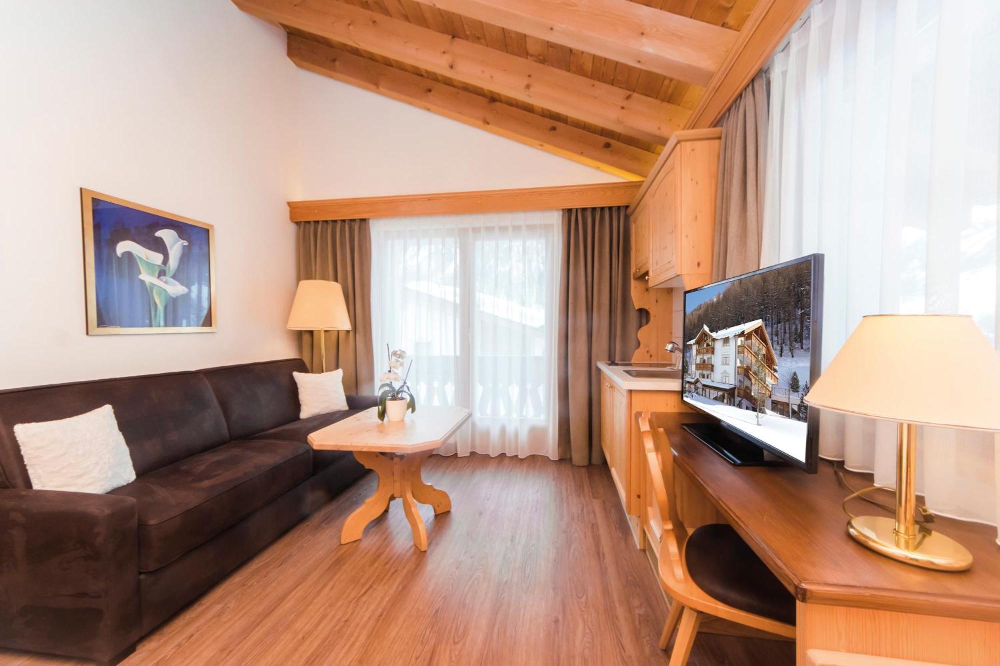 Waldpark Hotel Garni Samnaun Chambre photo